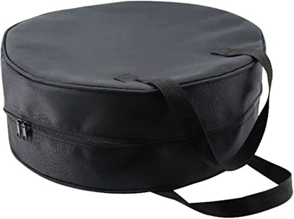Round Cable Organizer Bag - Heavy Duty Water Resistant Cable Management Storage Bag - Perfect for Jumper Cables, RV Sewer Pipe, EV Charging Cord Storage, Camper and Garden Hoses