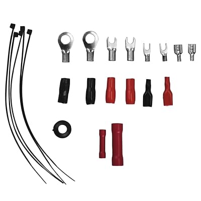 Black Diamond Dia-AK8 8-GA Car Audio Amplifier Installation Kit – Up to 840W, Complete Wiring, Fuses & Hardware for Easy Amp Setup - size: 8-guage