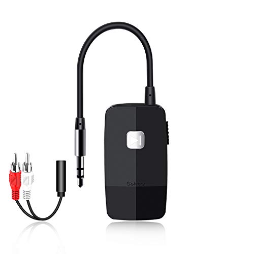 Golvery Bluetooth V5.4 Receiver for Speaker Home Stereo with 3.5mm AUX/RCA - style: J205 Stereo Stream