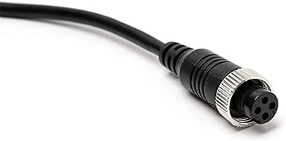 Yakry Y79 Aviation Bus Video Cord Cable 43 Ft,Built-in 4-Pin Cord Connecting a Single Power Car Vehicle Backup Camera/Rear View Monitor System Kit Compatible Y14 System