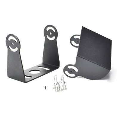 RV Backup Camera Mounting Bracket Truck Rear View Monitor Stand Mount Holder Adapter Kit for Trailer Bus Van Pickup Recreational Vehicle 5th Wheel Camper ( Bottom + Top Rack Protector )