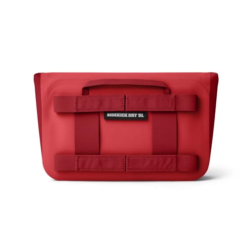 YETI Sidekick Dry 3L Gear Case, Rescue Red - color: Rescue Red, size: Sidekick 3L