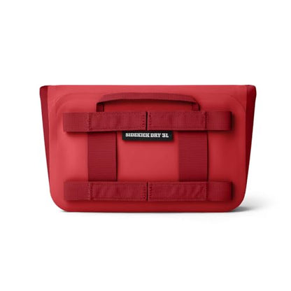 YETI Sidekick Dry 3L Gear Case, Rescue Red - color: Rescue Red, size: Sidekick 3L
