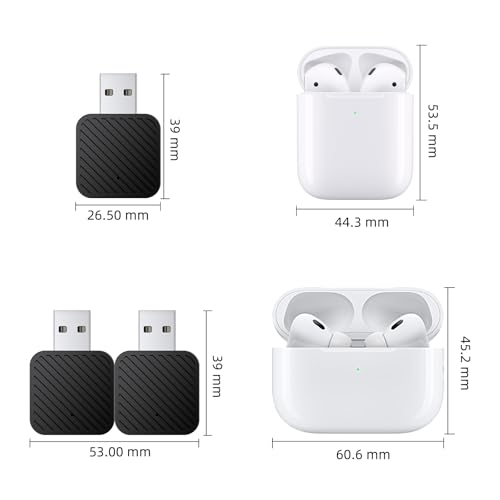 Mini Wireless CarPlay Adapter for iPhone, 2 in 1 CarPlay Wireless Adapter - style: RM-KPL077