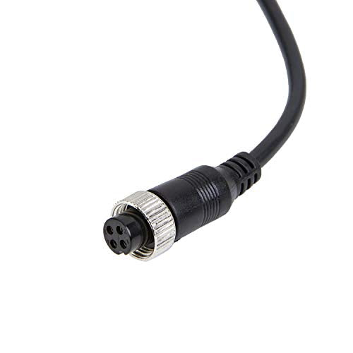 65FT 20M Car Video Extension Cable 4Pin Aviation for CCTV Rearview Camera Truck Trailer Camper Bus Motorhome Vehicle Backup Monitor Waterproof Shockproof System - color: 4Pin Aviation cable 65ft