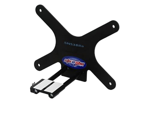STO N SHO License Plate Bracket Made for 2024-2025 Porsche Cayenne/Cayenne S with Adaptive Cruise Control (Without SportDesign Package)