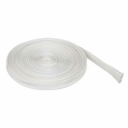 HARFINGTON Braided Sleeving 6.6ft x 5/16" High Temp Fiberglass Braid Cable Sleeve for Automotive Home Office Cables Video Cord Management Cable Protection - size: 6.6ft x 5/16"