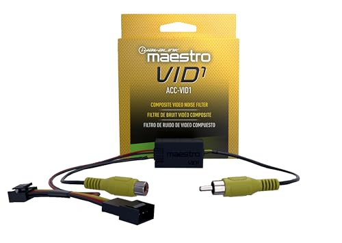 iDatalink Maestro ACC-VID1 Camera Noise Filter and Signal Converter (ADS-MRR or ADS-MRR2 Module and Compatible Vehicle-Specific T-Harness - Sold Separately)