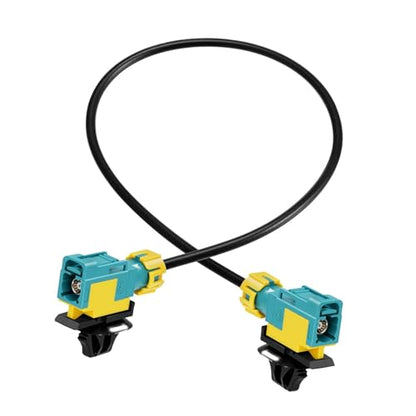 Eightwood Waterproof Fakra Z Female to Female Car Antenna Cable 0.98 Feet - size: 0.98ft/30cm