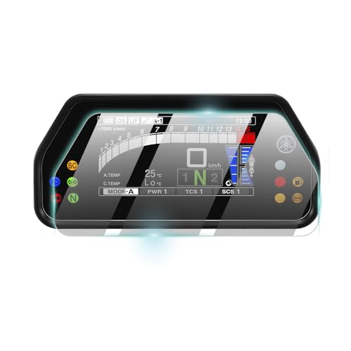 IPG ProActive Made for YMAHA Tracer 900 GT Dashboard Cluster Speedometer Display 9H Hardness Screen Protector Nano Ceramic Film Ultra Responsive High Clarity Anti Scratch for YmhTracer900