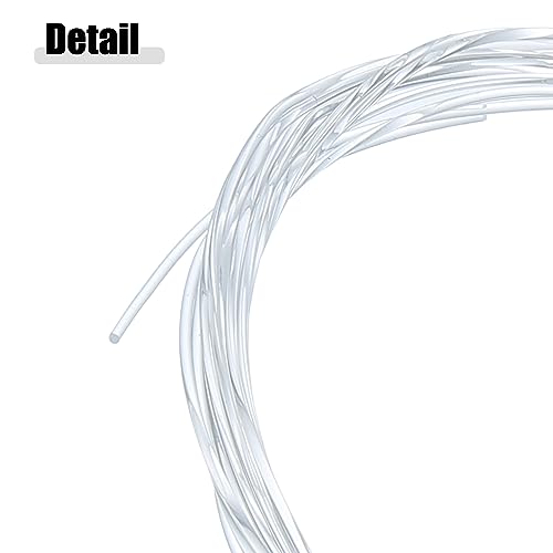 ACROPIX 2mm 0.08" 5m 16.40ft Universal Glow Optic Fiber Cable Car Light Decoration Clear - Pack of 1 - size: 2mm