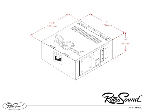 M1 Radio for 1967-68 Chevrolet Camaro/Pontiac Firebird LAB-M1-501H-03-73