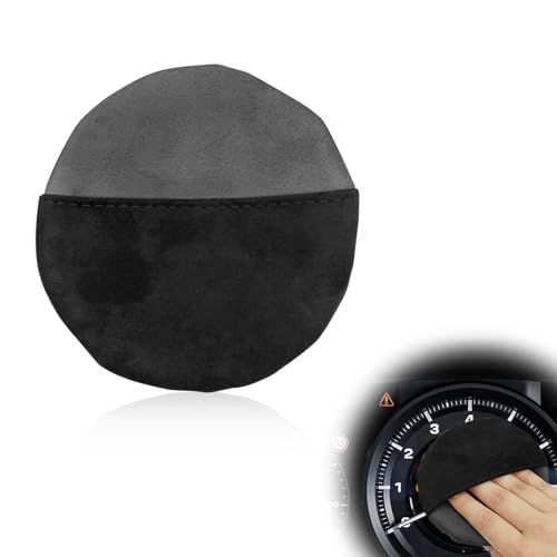 Car Screen Cleaner, Touch Screen Cleaner Cloth for Car, Microfiber Cleaning Pad Car Cleaning Wipes, Car Interior Cleaning Cloth Fit for Car Dashboard/Display/Electronic Devices (Round) - style: Round