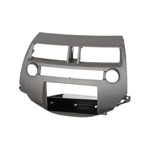 Scosche HA1707DGB Double or Single DIN Radio Install Dash Kit Compatible with Select 2008-15 Honda with Single Zone Climate Control - Aftermarket Car Stereo Installation Kit - See Fit Guide in Images - style: Dash Kit