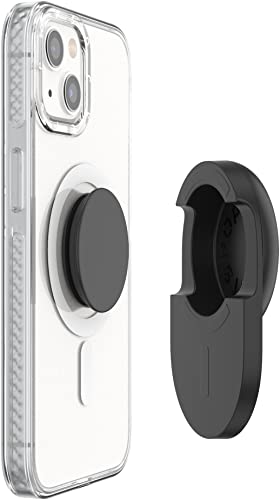 PopSockets Magnetic Suction Phone Mount, Adhesive Mount for MagSafe - Black - color: Black, style: MagSafe Mount