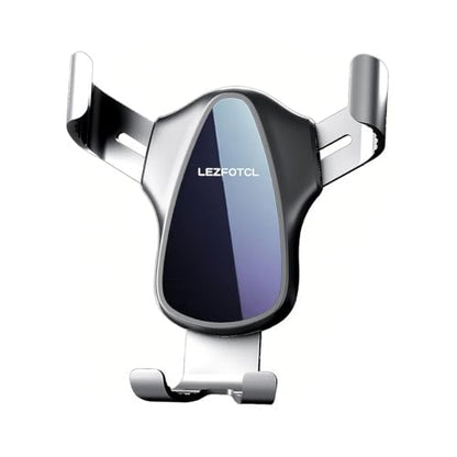 Phone Holders for Car with Metal Hook Clip, Air Vent Cell Phone Stand Car Mount, Universal Automobile Cradle for Garmin GPS Fit iPhone Android and All Smartphones, Dark Black