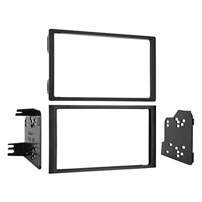 Metra 95-7861 Double DIN Installation Dash Kit for 2003-2008 Honda Pilot & Metra Electronics 40-HD10 Factory Antenna Cable to Aftermarket Radio Receivers for Select Honda/Acura Vehicles - style: Kit + Cable
