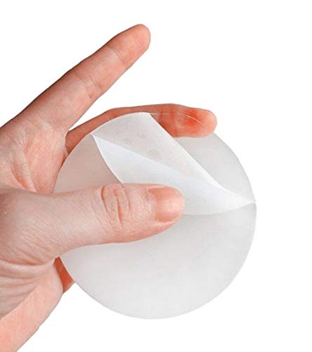 4 Double Sided Sticky Pads 3.15 Inches Round Adhesive Suction Tab Perfect for Mounting, Dashboard Toys, Windshield, GPS, Tiles, Wall Pictures - size: 3.15 In Diameter