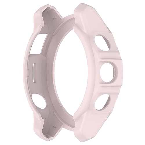 Case Compatible with Garmin epix Pro (Gen 2) 47mm,TPU Screen Cover Anti-Scratch Bumper Frame Replacement Protective Case for Epix Pro 47mm (Light Pink) - color: Light pink