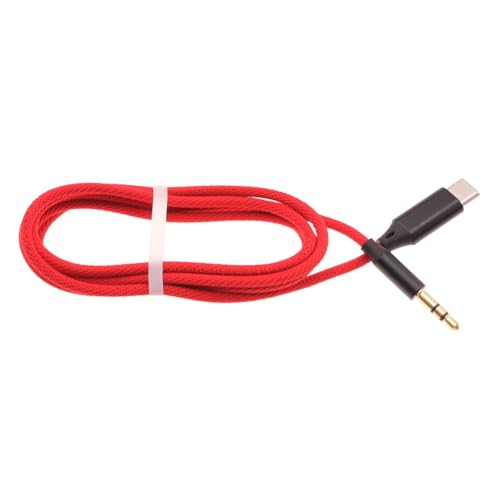Aux Cable USB C to 3.5mm Audio Cord Compatible with iPhone 16/Pro/Max/Plus, Car Stereo Aux-in Adapter Speaker Jack Wire Braided Type-C