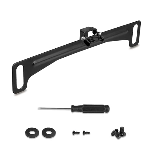 Universal（No Drilling Required） License Plate Camera Mount,Full Stainless Steel Anti-Rust Paint Backup Camera License Plate Mount,Dash Cam Mirror Camera Accessory Backup Camera Bracket.