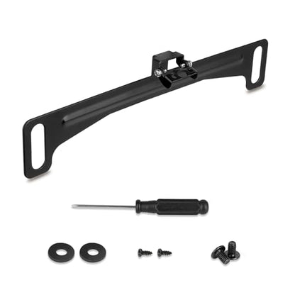 Universal（No Drilling Required） License Plate Camera Mount,Full Stainless Steel Anti-Rust Paint Backup Camera License Plate Mount,Dash Cam Mirror Camera Accessory Backup Camera Bracket.