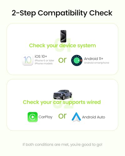 Kello Wireless CarPlay Adapter for Apple Carplay& Android Auto,Convert Wired to Wireless with One Click Multi Device Switch, Fast Auto Connection, Support iOS 10+/Android 11+, OTA Upgrade