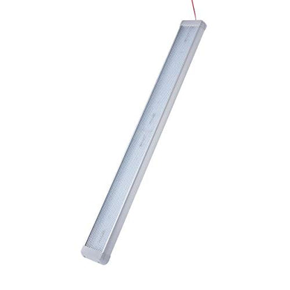 Raycharm RV Working Vehicle Interior LED Light Fixture, 33.9" x 3.9" Aluminum Housing, 6000K Cool-White Large Spaces Illuminating, High-Output Low Ampere Draw, On/Off Rocker Switch, 12V-24V DC, 1-Pack - size: 33.9" x 3.9"