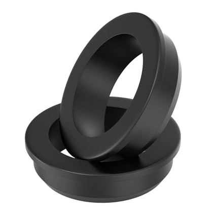 5Pcs 1-9/16"ID, 2"Drill Hole Rubber Grommets, Top Hat Grommet, Firewall Grommet, Rubber Plugsfor Protecting Wires Cable - size: 1-9/16"ID, 2"Drill Hole