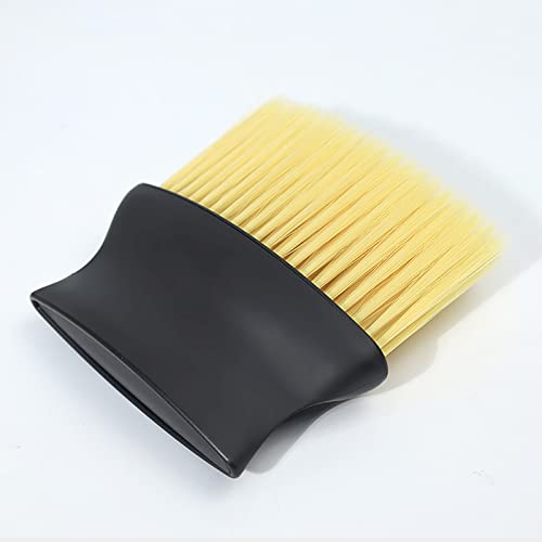 Car Interior Dust Brush, Ultra-Soft Scratch-Free Detailing Duster with High-Density Bristles, Ergonomic Dash Cleaning Tool for Air Vents, Center Console, Leather Seats & Keyboards (Yellow)