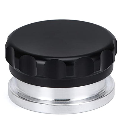 PTNHZ OD 2"/50.8mm Aluminum Alloy Weld Billet On Filler Neck Cap Oil Fuel Water Tank Black - size: 2"