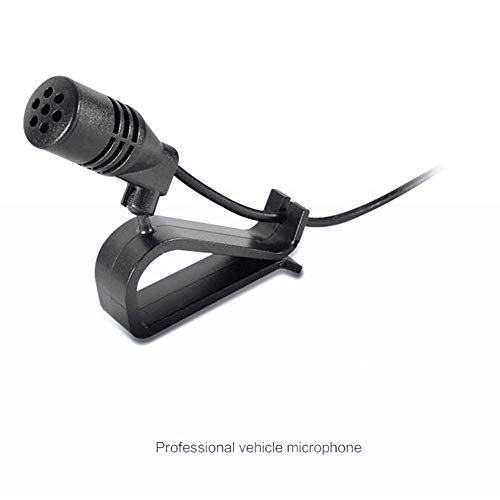 Car Microphone 2.5mm Stereo External Mic Car Radio Microphone Compatible with for Pioneer Vehicle Head Unit car Stereo Enabled Audio GPS DVD