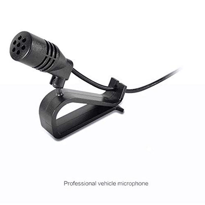 Car Microphone 2.5mm Stereo External Mic Car Radio Microphone Compatible with for Pioneer Vehicle Head Unit car Stereo Enabled Audio GPS DVD