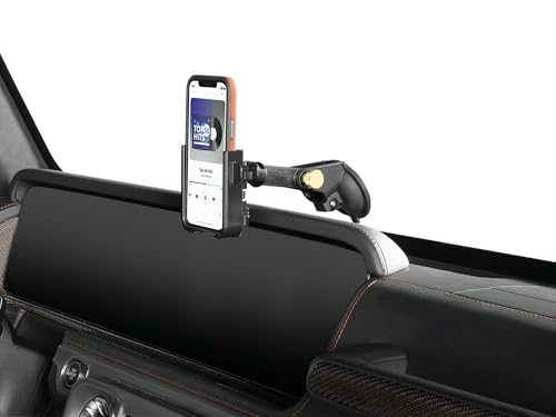 WeatherTech WindshieldFone - Universal Windshield-Mounted Car Phone Holder - Rose Gold Billet Knobs - color: Rose Gold, size: Standard Arm (3 Inches)