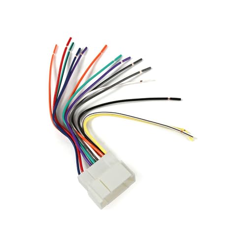 Scosche HA08B Aftermarket Radio Wiring Harness for Select 1998-11 Acura and Honda - Aftermarket Radio Wire Harness for Car Stereo - Check Vehicle List Below for Your Model - style: Wire Harness Only