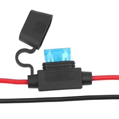 DC 12V Cigarette Lighter Socket with Blade Fuse 15A