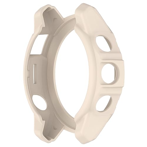 Case Compatible with Garmin epix Pro (Gen 2) 47mm,TPU Screen Cover Anti-Scratch Bumper Frame Replacement Protective Case for Epix Pro 47mm (Apricot) - color: Apricot