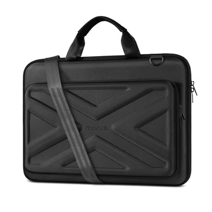 MOSISO Laptop Bag for Men, 17-17.3 inch Computer Bag - color: Black, size: 17.3 inch