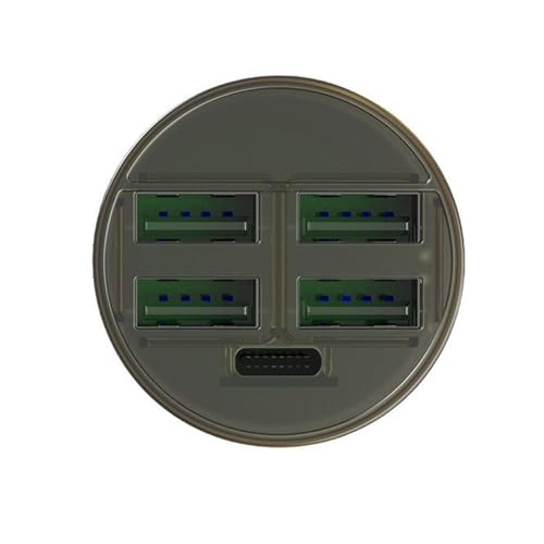 USB Hub 4 Port USB Female 1 Type C Female Extension Adapter Hub High Speed USB Splitter for Laptop PC