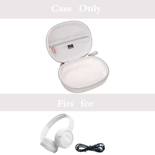 Mchoi Hard Travel Storage Case for Tune 510BT / 520BT / 660NC / 670NC / 570BT / 525BT / 500BT / 500 / Live 460NC / 670NC / T450BT, Case Only (Grey)
