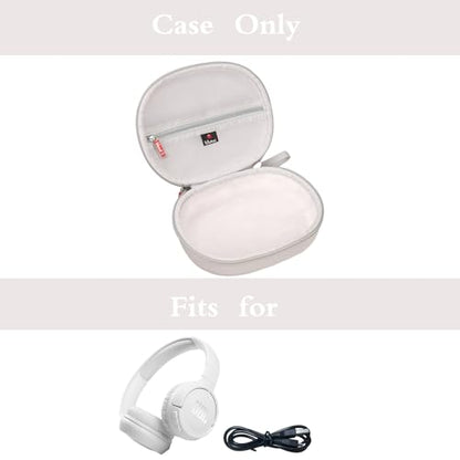 Mchoi Hard Travel Storage Case for Tune 510BT / 520BT / 660NC / 670NC / 570BT / 525BT / 500BT / 500 / Live 460NC / 670NC / T450BT, Case Only (Grey)