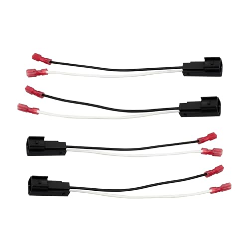 4PCS Speaker Harness Adapter Connector, 72-5600 Car Front Rear Door Speakers Adaptor Plug, Compatible with Ford F150 F250, Escape, Mustang, Lincoln, Mercury, Mazda
