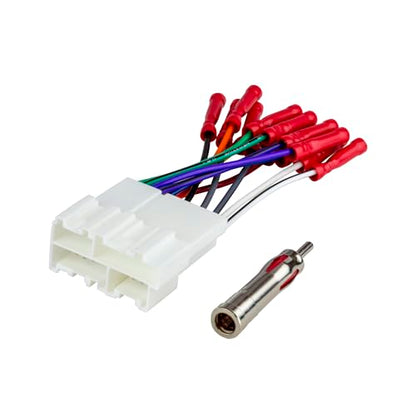 Scosche GM2AB Car Radio Wiring Harness and Antenna Adapter Compatible with Select 1986-05 GM, Buick, Cadillac, Chevy, GMC, Oldsmobile, Pontiac, Saturn Vehicles - Aftermarket Stereo Receiver Wire Kit - style: Wire Harness & Adapter Bundle