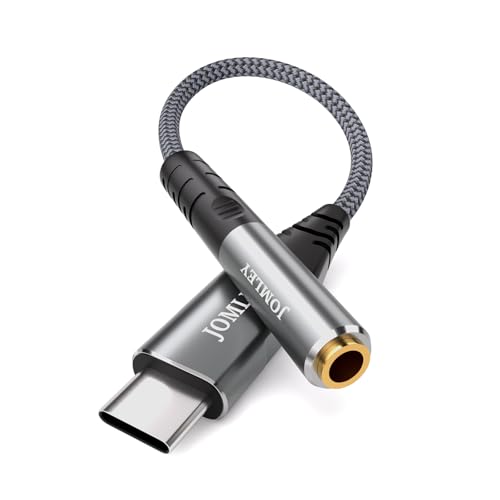USB C to 3.5mm TRS Headphone Jack Adapter Cable, 20CM - size: 0.2 meter