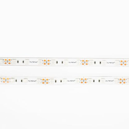 Alpena Max LED Light Strips (2 x 12) – 5053 SMD Chips, 80% More Light Output, Non-Yellow Diamond Clarity Coating, Flexible & Water-Resistant – Includes Genuine 3M VHB Tape, Blue - color: Blue