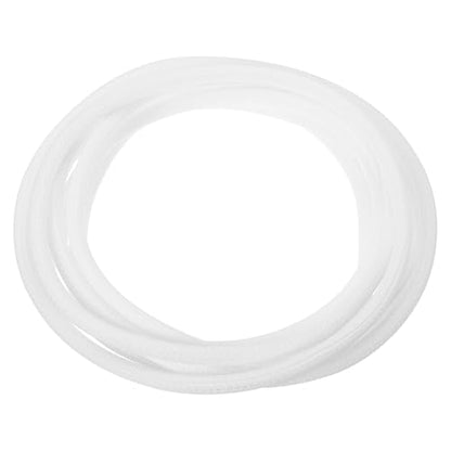 MECCANIXITY Split Sleeve Wire Loom 3/16" 9.84Ft White Self Wrapping Braided Sleeve UL94-V2 Fireproof PET Sleeving for Automotive, Home Cable Management - color: White, size: 3/16 Inch x 9.84Ft