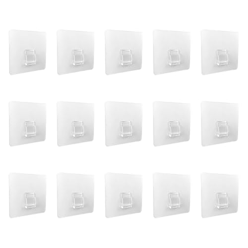15PCS Wall Cable Clips Mark Free Self Adhesive Mounting Clips V Shaped Flat Claw Hooks Hole Free Mounting Hooks for Office Supplies Organisers and Car Accessories