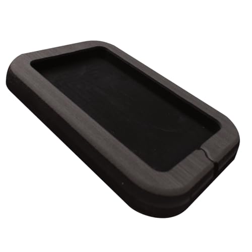Boat Dashboard Utility Pad with Peel and Stick Adhesive Back, 2-Layer Durable EVA Foam Dash Cove holds loose items such as Keys, Fishing Tools, Smartphones, Pump Out Tokens (Charcoal + Black) - color: Charcoal + Black
