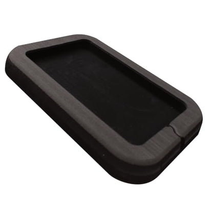 Boat Dashboard Utility Pad with Peel and Stick Adhesive Back, 2-Layer Durable EVA Foam Dash Cove holds loose items such as Keys, Fishing Tools, Smartphones, Pump Out Tokens (Charcoal + Black) - color: Charcoal + Black