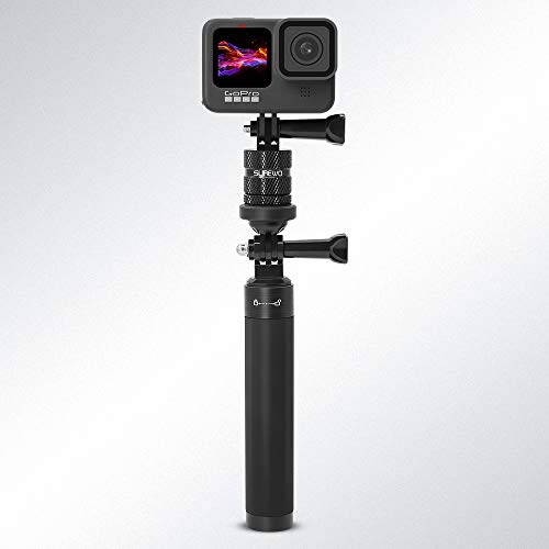 Aluminum 1/4 inch 20 Camera Tripod Adapter Mount, 360° Rotation 1/4"-20 Aluminum Tripod Adapter Mount Compatible with GoPro Hero 13/12/11/10, DJI Action 6/5 Pro/4, Xiaoyi and More Standard - color: 1/4"-20 Tripod Adapter Mount